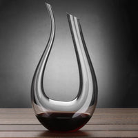 Handmade Crystal Wine Decanter - 1200ML Luxury Design