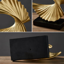 Abstract Modern Resin Sculpture