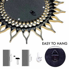 Gold Sunburst Wall Mirror