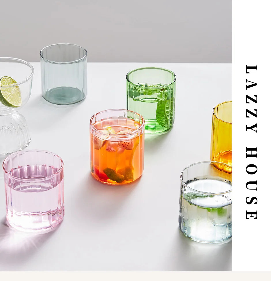 Heat Resistant Glass Tumbler Set