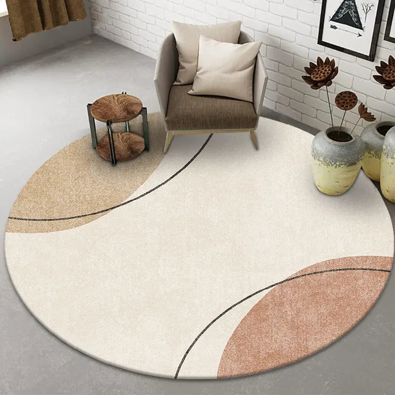 Modern Round Luxury Carpet