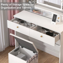 Modern Mirror Dressing Table Set