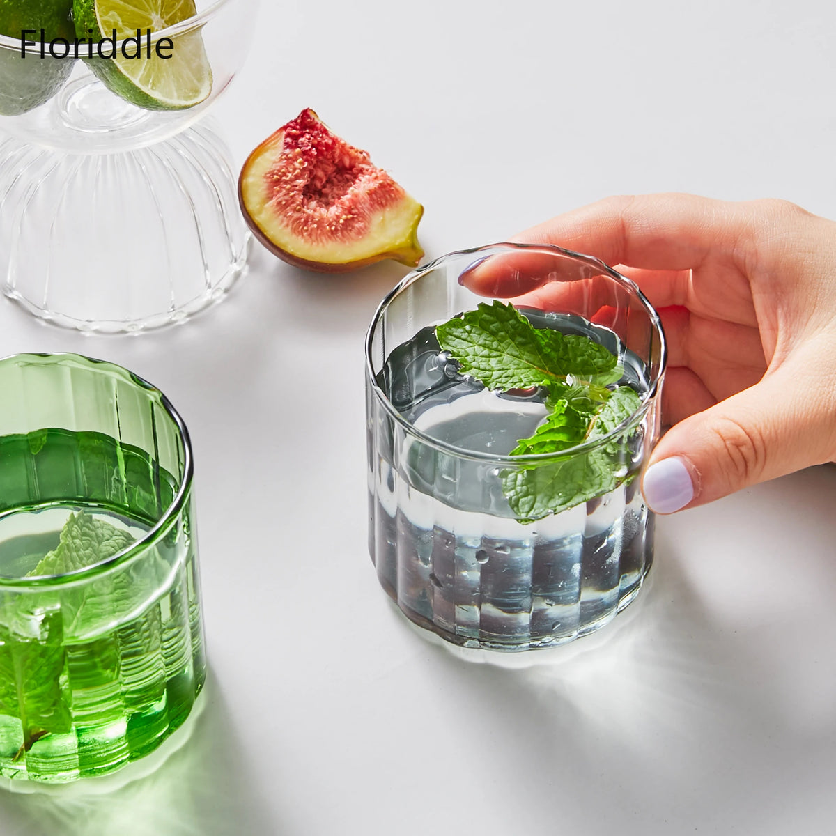Heat Resistant Glass Tumbler Set
