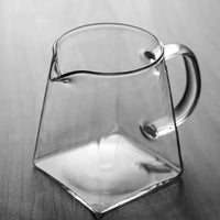 Heat-Resistant Borosilicate Glass Tea Pitcher - 950ML