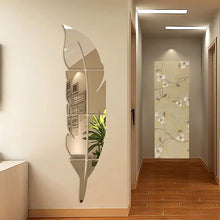 Feather Plume Mirror Decal