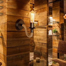 American Retro Glass Wall Lamp