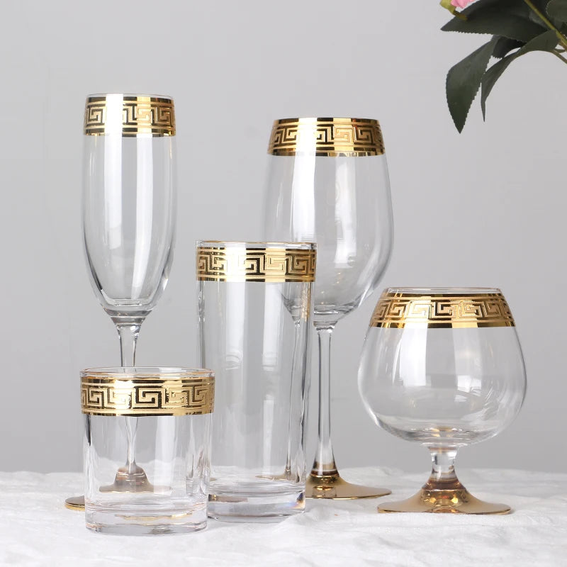 European-Style Wine Glass - Crystal Brandy Snifter 200ML
