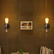 American Retro Glass Wall Lamp
