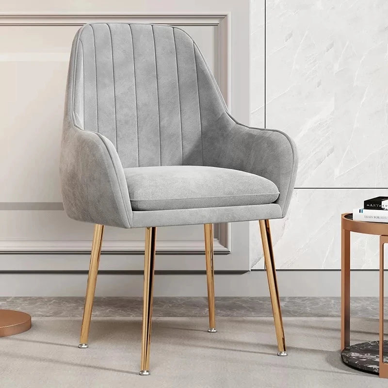 Nordic Iron Art Accent Chair
