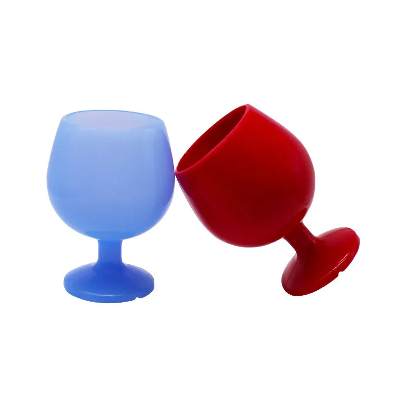Portable Silicone Wine Cup - Eco-Friendly Travel Drinkware