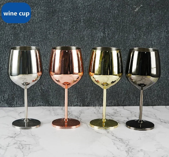 500ml Stainless Steel Wine Glass