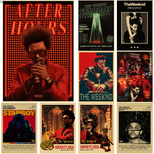 The Weeknd Retro Canvas Poster