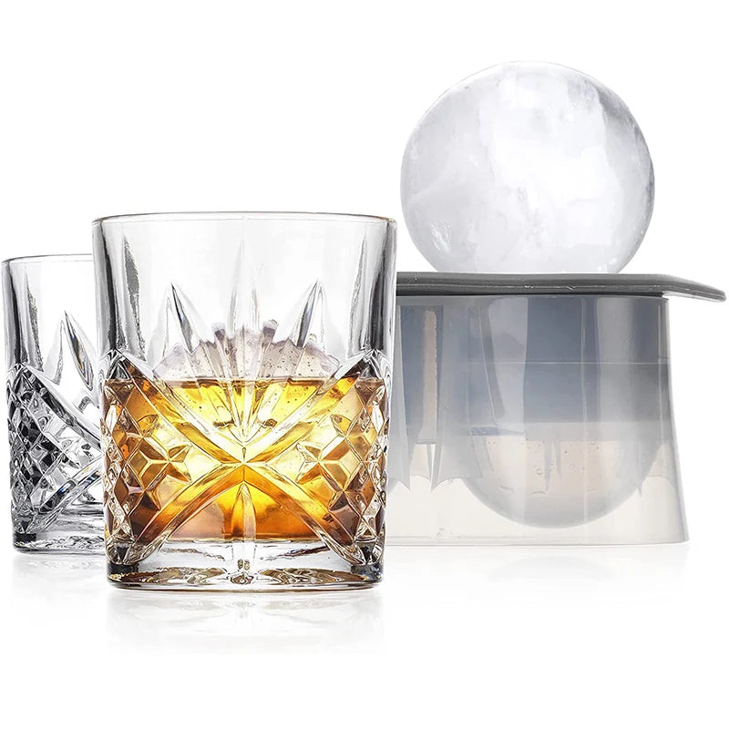Old Fashioned Whiskey Glass - Classic Hexagon 300ML