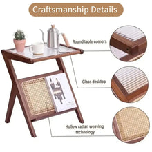 Natural Rattan Coffee Table