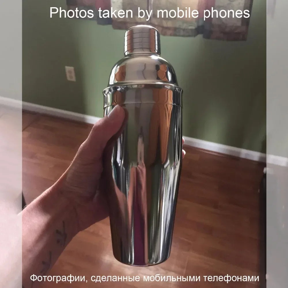 Eleven-Piece Stainless Cocktail Shaker Set