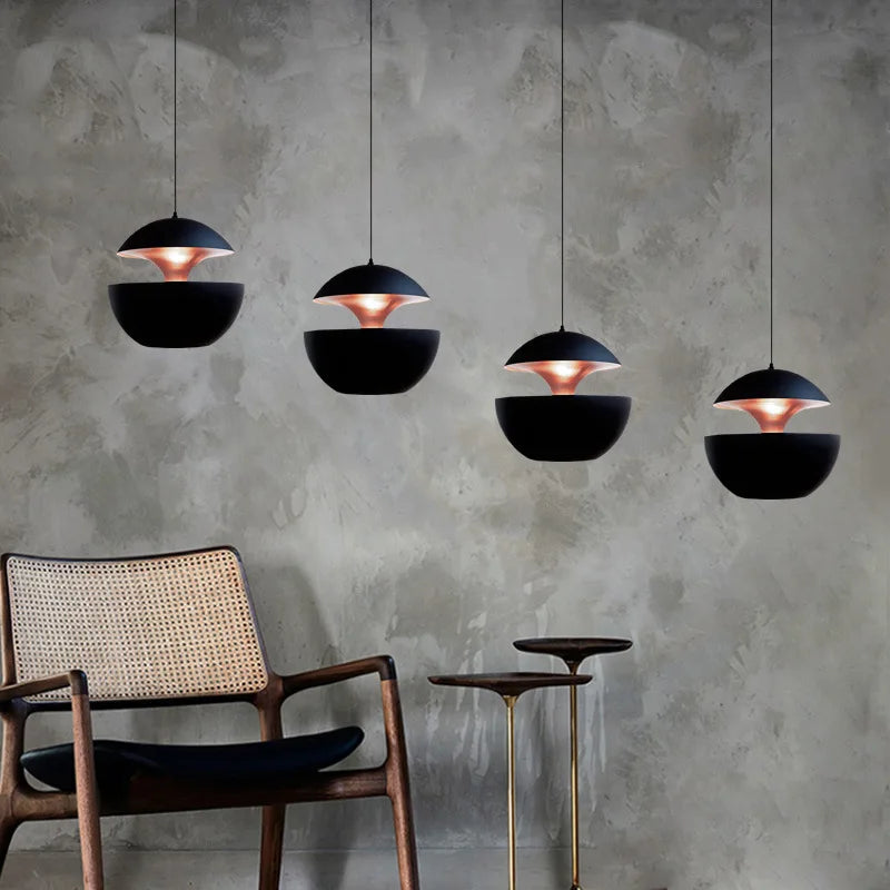 Apple-Shaped LED Pendant Lamp