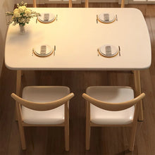Mobile Wooden Dining Table Set