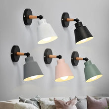 Nordic Wood Indoor Wall Lamp