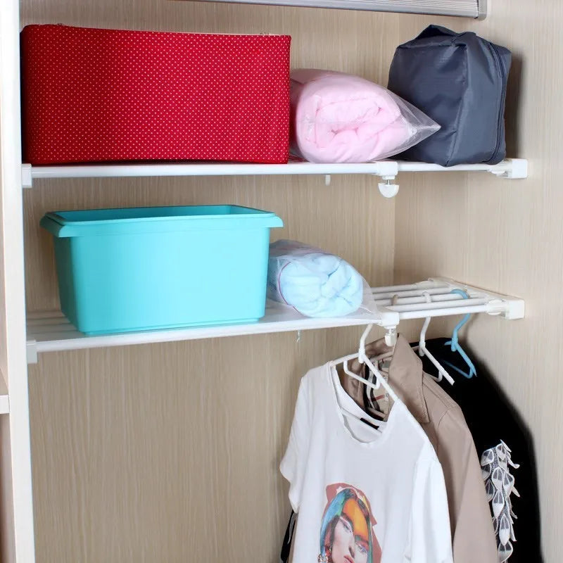 Adjustable Wall Mounted Closet Organizer
